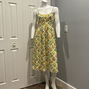 NWOT Laundry by Shelli Segal floral A line dress